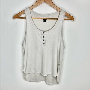 Slouchy Waffle Knit Tank